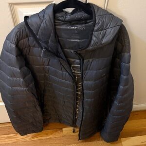 Calvin Klein Charcoal Quilted Jacket